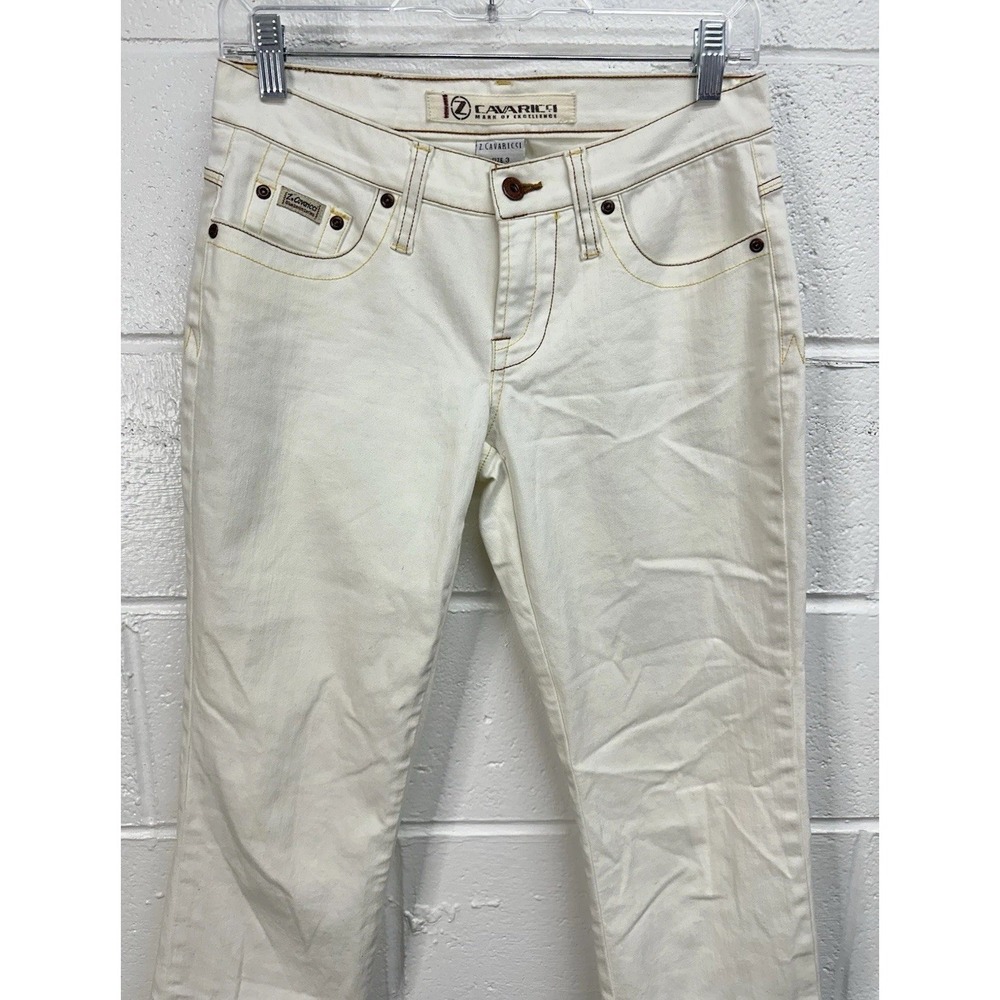 Z. Cavaricci Jeans White Vintage Denim Series Straight Leg / Women's Size 3